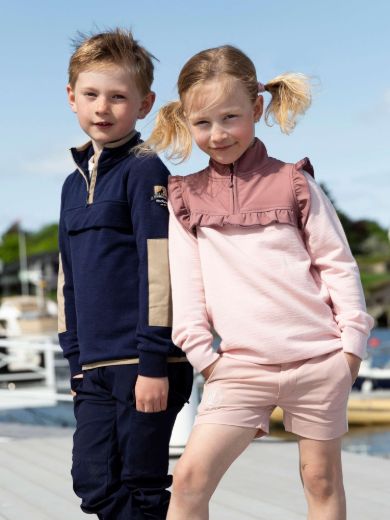 Bilde av WoolLand Moelv sweater brushed fleece RoseSmoke